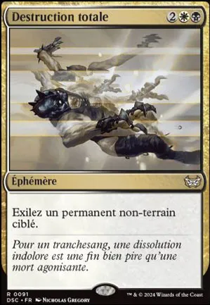 Destruction totale