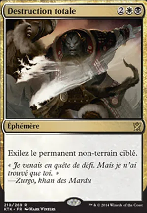 Destruction totale