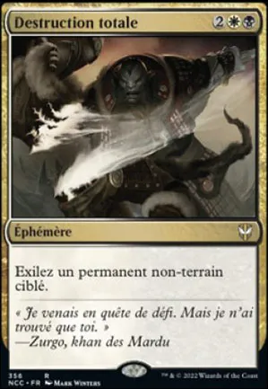 Destruction totale