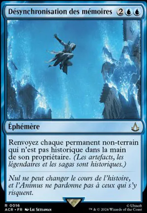 Désynchronisation des mémoires