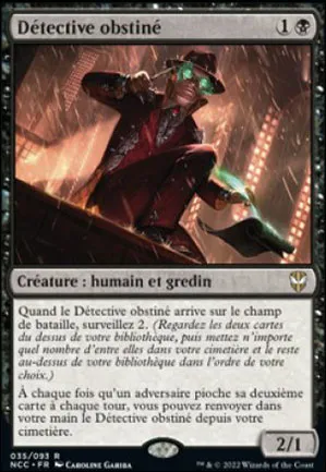 Détective obstiné