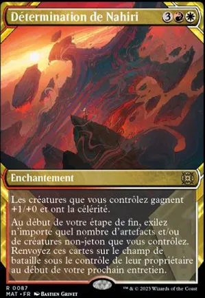 Détermination de Nahiri