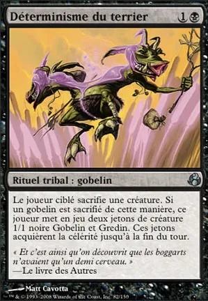 Déterminisme du terrier