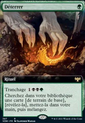 Déterrer