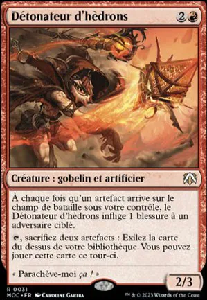 Détonateur d'hèdrons