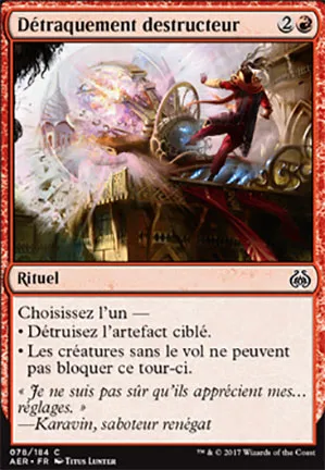 Détraquement destructeur