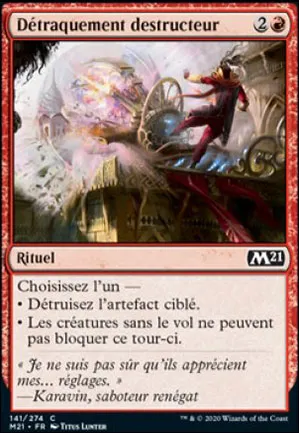 Détraquement destructeur