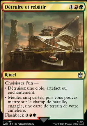 Détruire et rebâtir