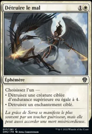 Détruire le mal