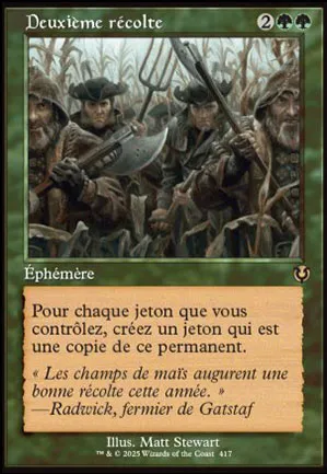 Deuxième récolte