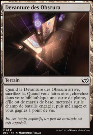 Devanture des Obscura