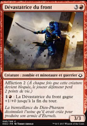 Dévastatrice du front