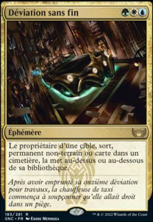 Déviation sans fin