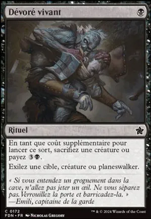 Dévoré vivant