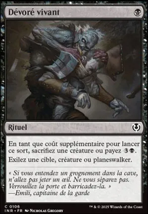 Dévoré vivant