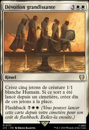 Dévotion grandissante