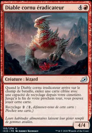 Diable cornu éradicateur