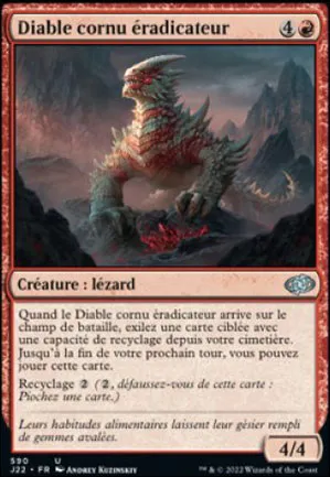 Diable cornu éradicateur