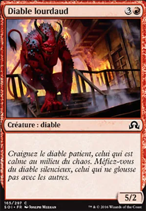 Diable lourdaud