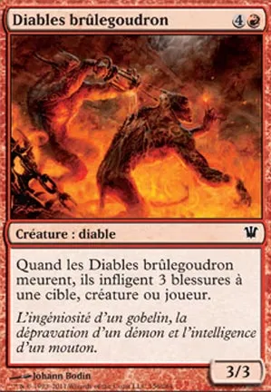 Diables brûlegoudron