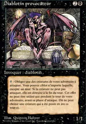 Diablotin provocateur