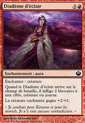 Diadème d'éclair