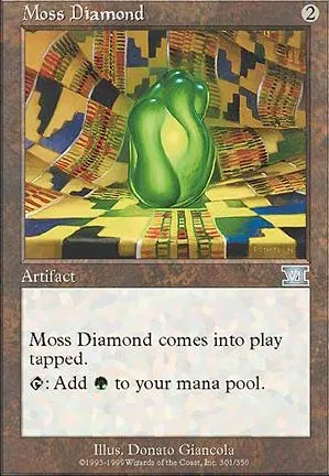 Diamant de la mousse
