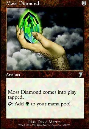 Diamant de la mousse