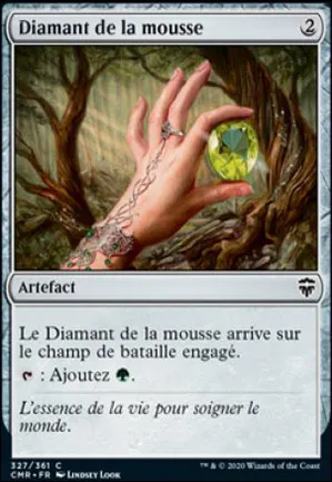 Diamant de la mousse