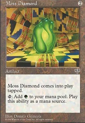 Diamant de la mousse