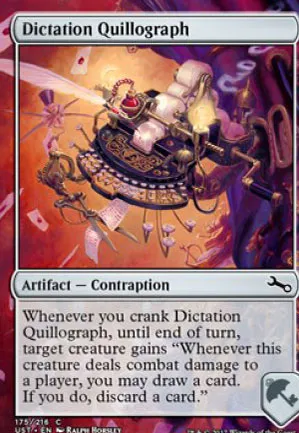 Dictation Quillograph