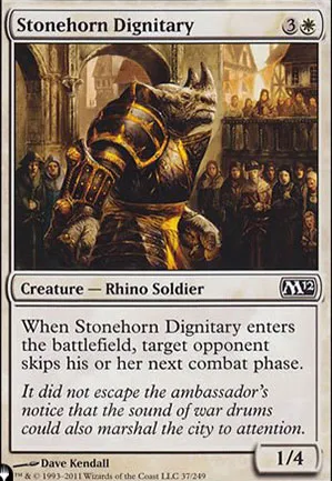 Dignitaire cornepierre
