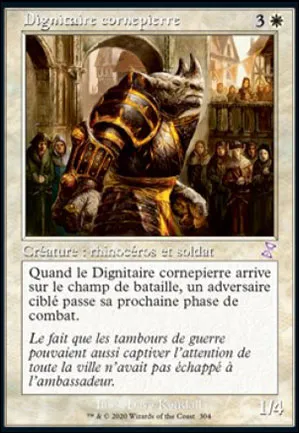 Dignitaire cornepierre