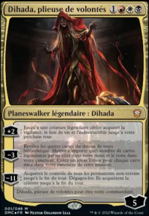 Dihada, plieuse de volontés