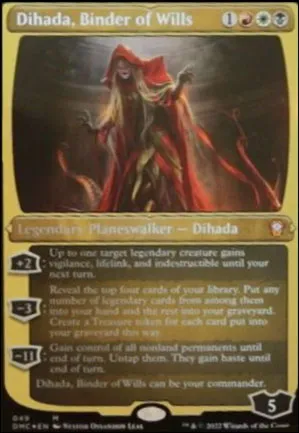 Dihada, plieuse de volontés