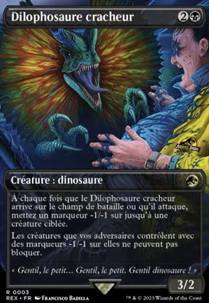 Dilophosaure cracheur