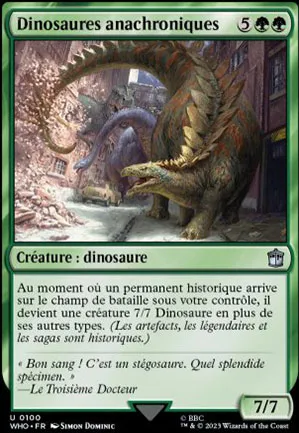Dinosaures anachroniques