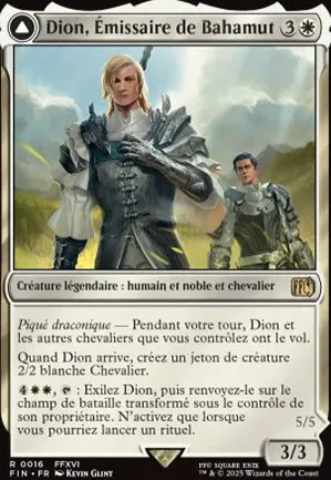 Dion, Émissaire de Bahamut // Bahamut, Primordial de la lumière