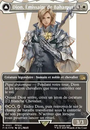 Dion, Émissaire de Bahamut // Bahamut, Primordial de la lumière