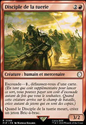 Disciple de la tuerie
