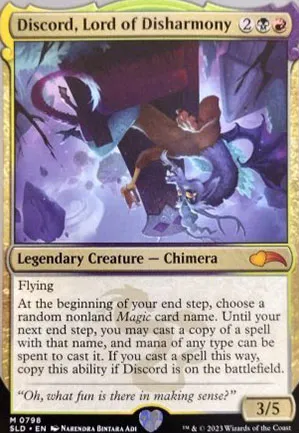 Discord, Lord of Disharmony