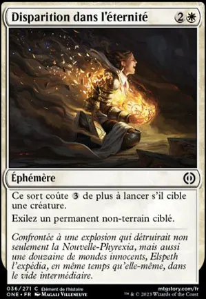 Disparition dans l'éternité