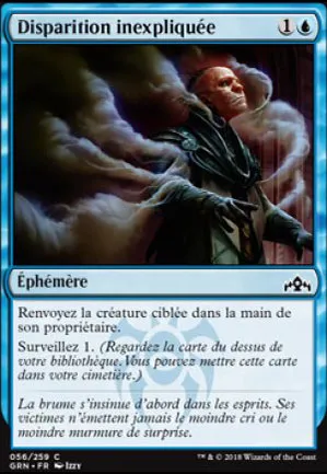 Disparition inexpliquée