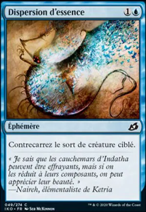 Dispersion d'essence