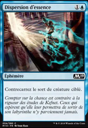 Dispersion d'essence