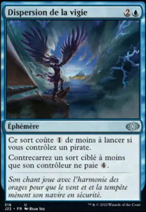 Dispersion de la vigie