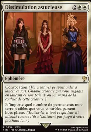 Dissimulation astucieuse