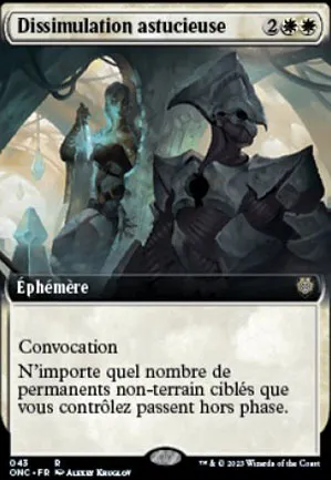 Dissimulation astucieuse