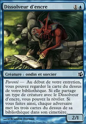 Dissolveur d'encre