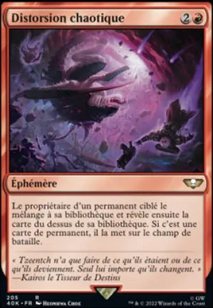 Distorsion chaotique